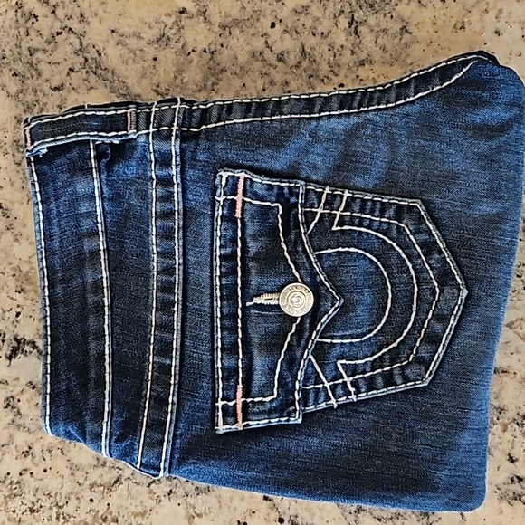 True Religion Bermuda Jean Shorts - Picture 4 of 13